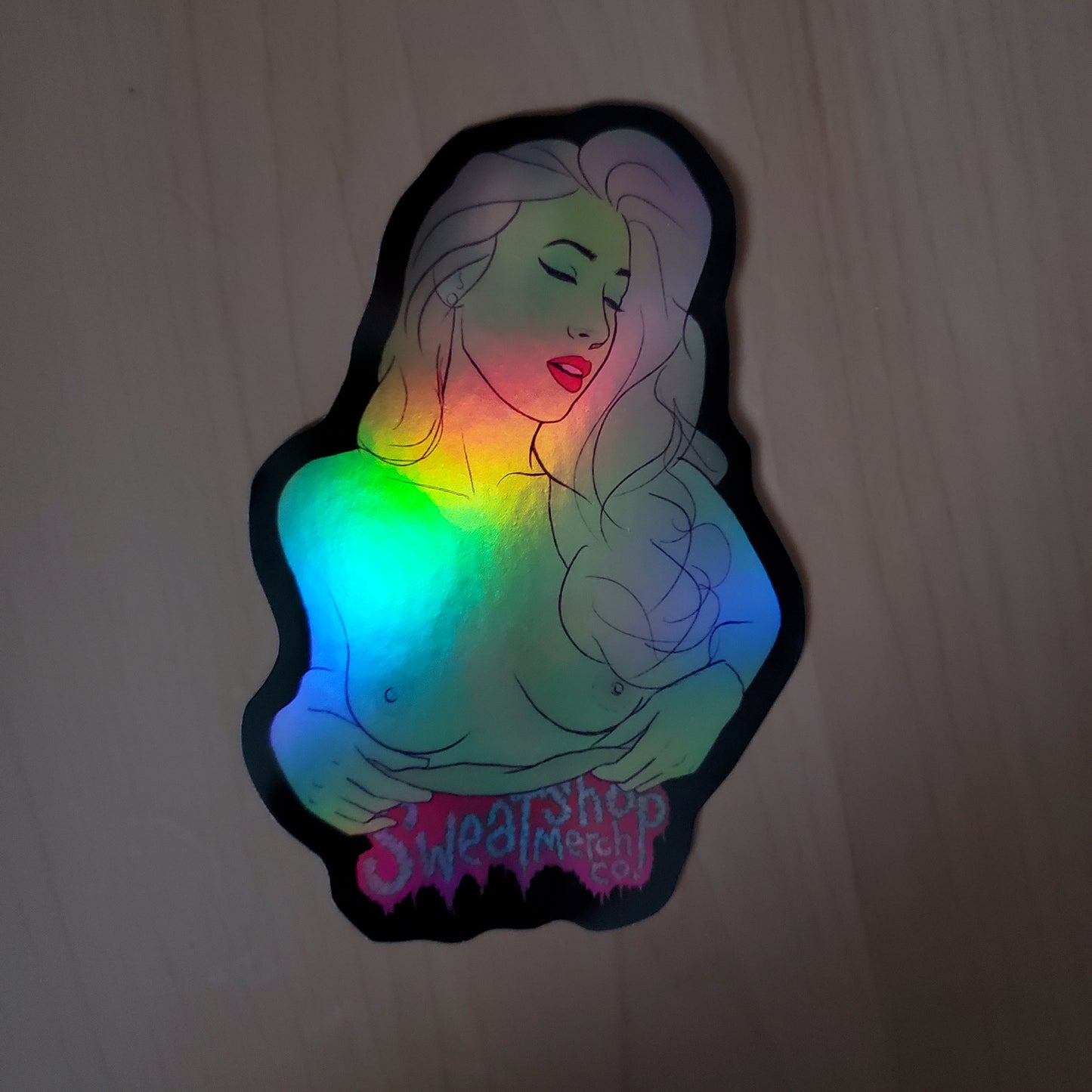 Christina Dark Cosplay HoloGraphic Collab Stickers