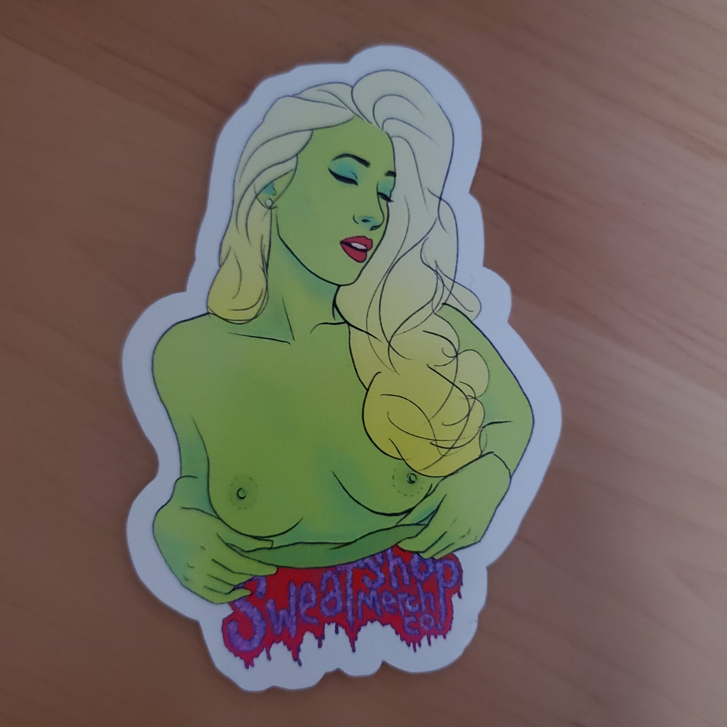 Christina Dark Cosplay Graphic Collab Stickers