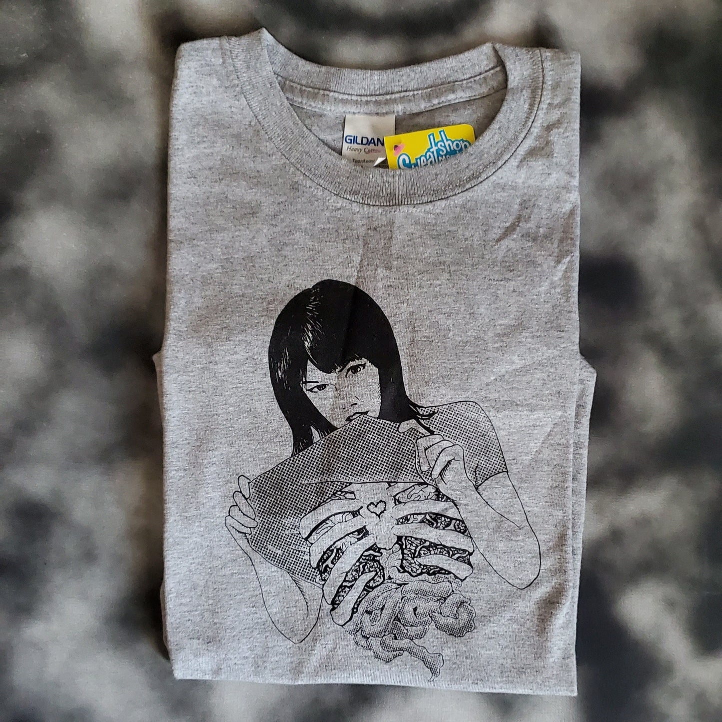 Gut Girls T-shirts // Gray