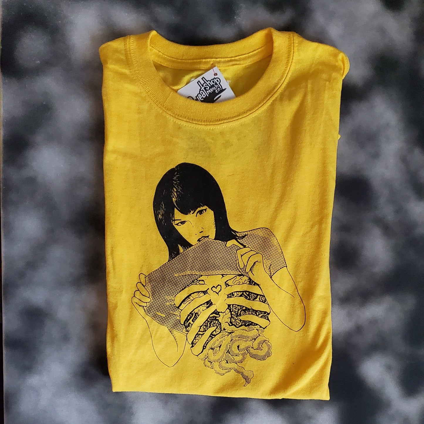 Gut Girls T-shirts // Yellow