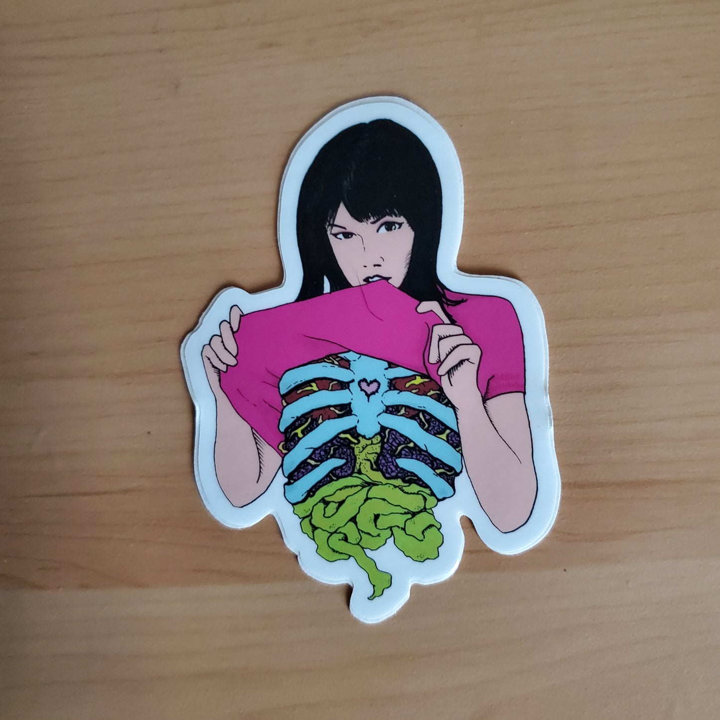 Guts Girl // What's Inside? Stickers