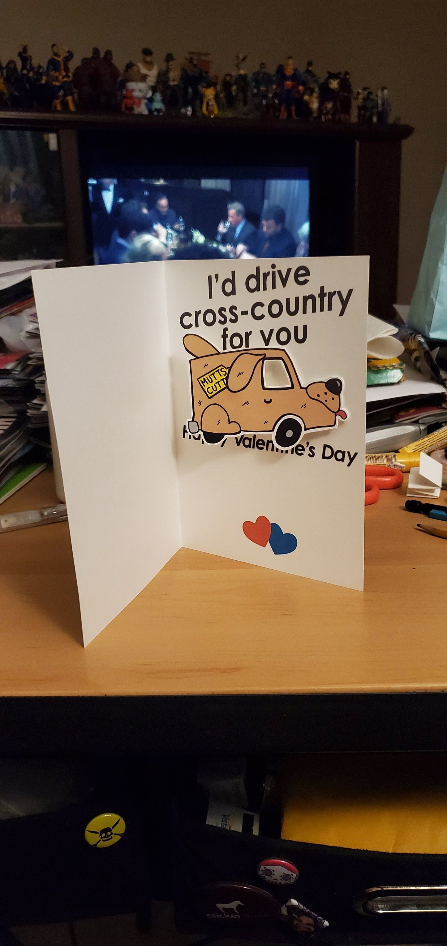 Dumb & Dumber inspired Pop-Up Valentine's Day Card