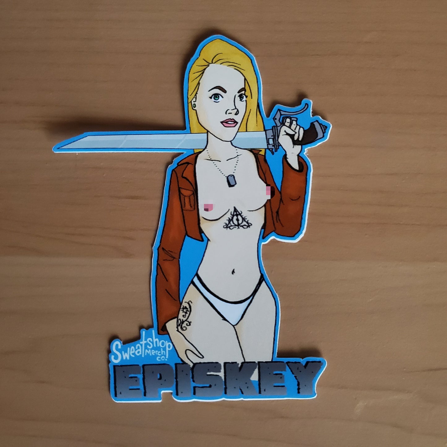 Episkey // Attack on Titan cosplay Collab Stickers