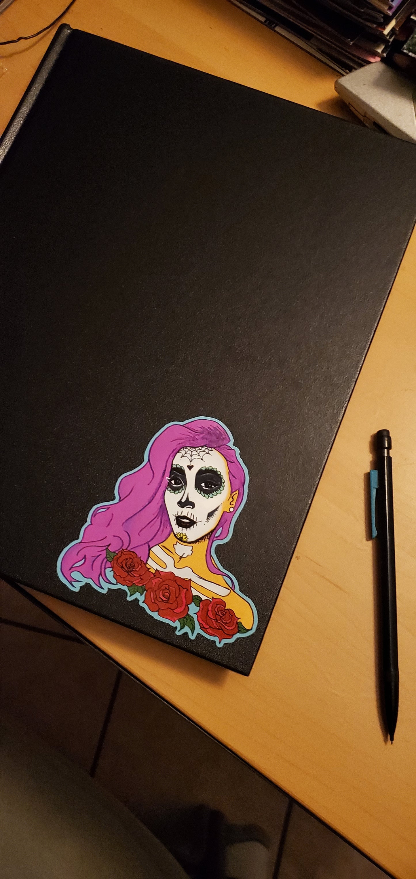 Christina Dark Cosplay // Dia de los Muertos Collab Stickers
