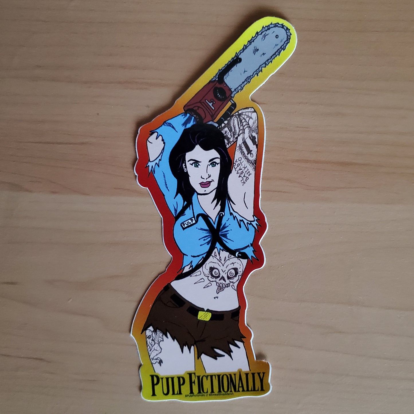 Pulp Fictionally Scary Sticker Pack