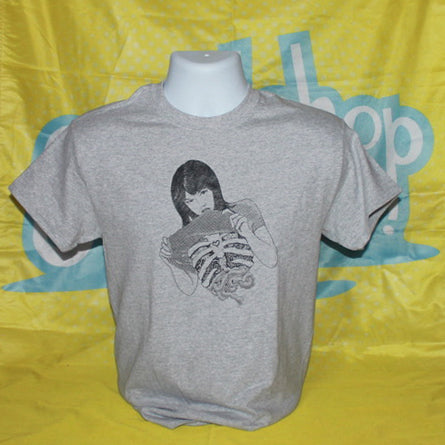 Gut Girls T-shirts // Gray