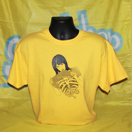 Gut Girls T-shirts // Yellow