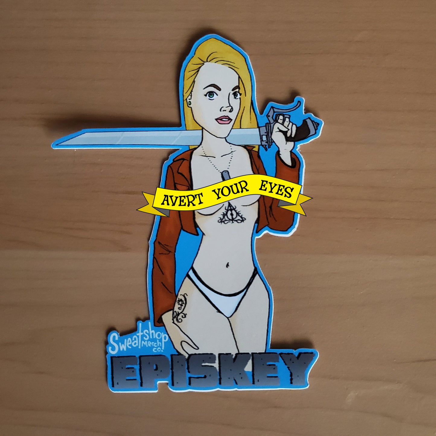 Episkey // Attack on Titan cosplay Collab Stickers