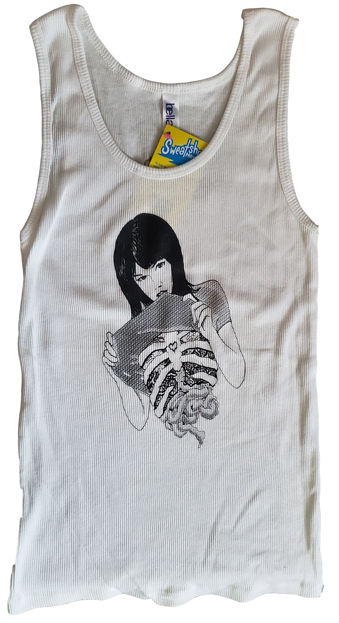 Gut Girls // Ladies' Tank Tops // White