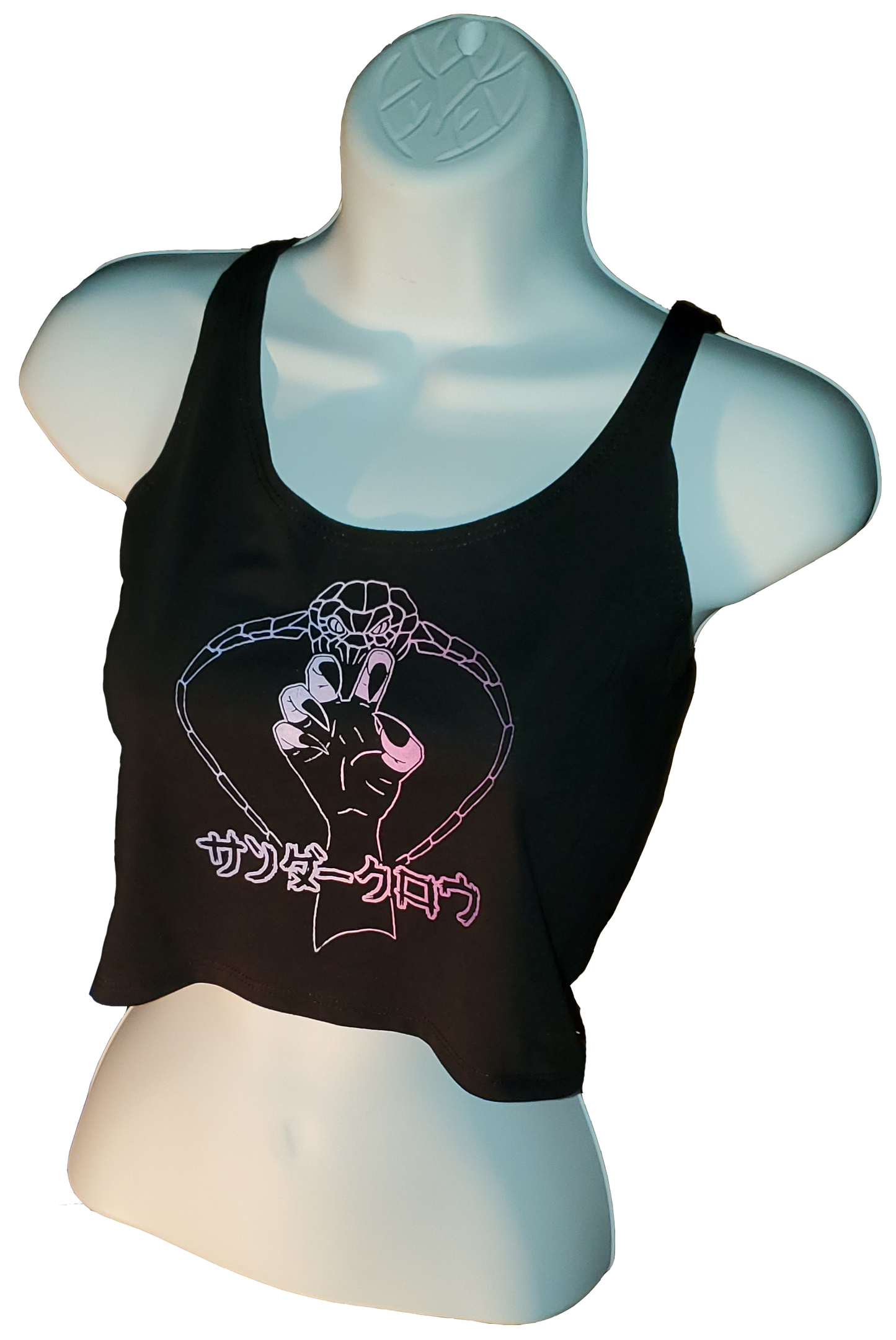 ThunderClaw // Manga // Anime Crop Tanks