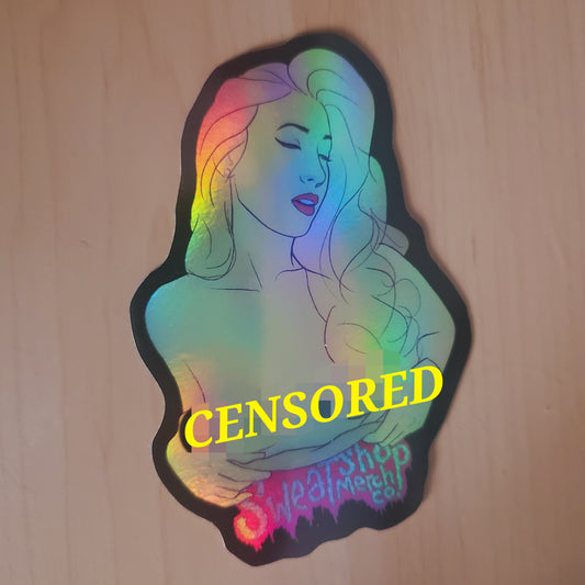 Christina Dark Cosplay HoloGraphic Collab Stickers