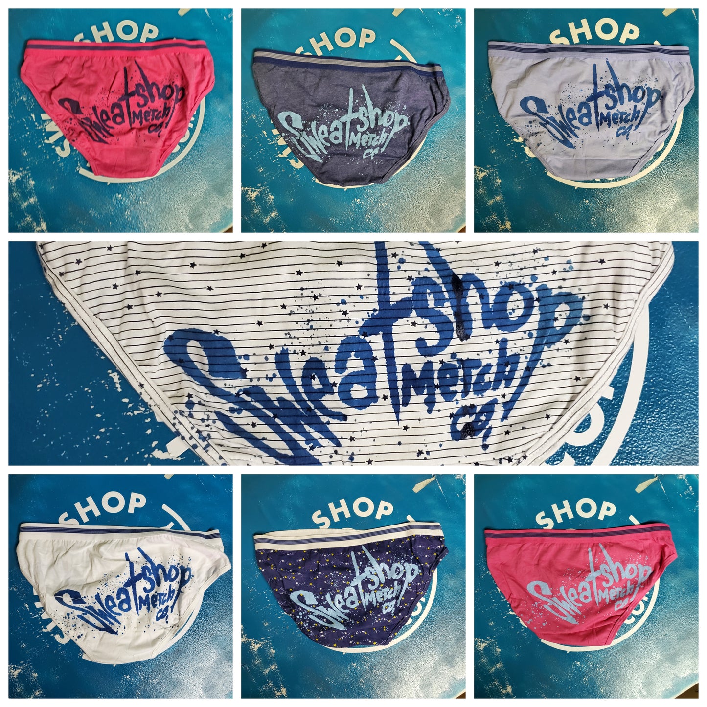 SweatShop Merch Co Hipster Undies (S)