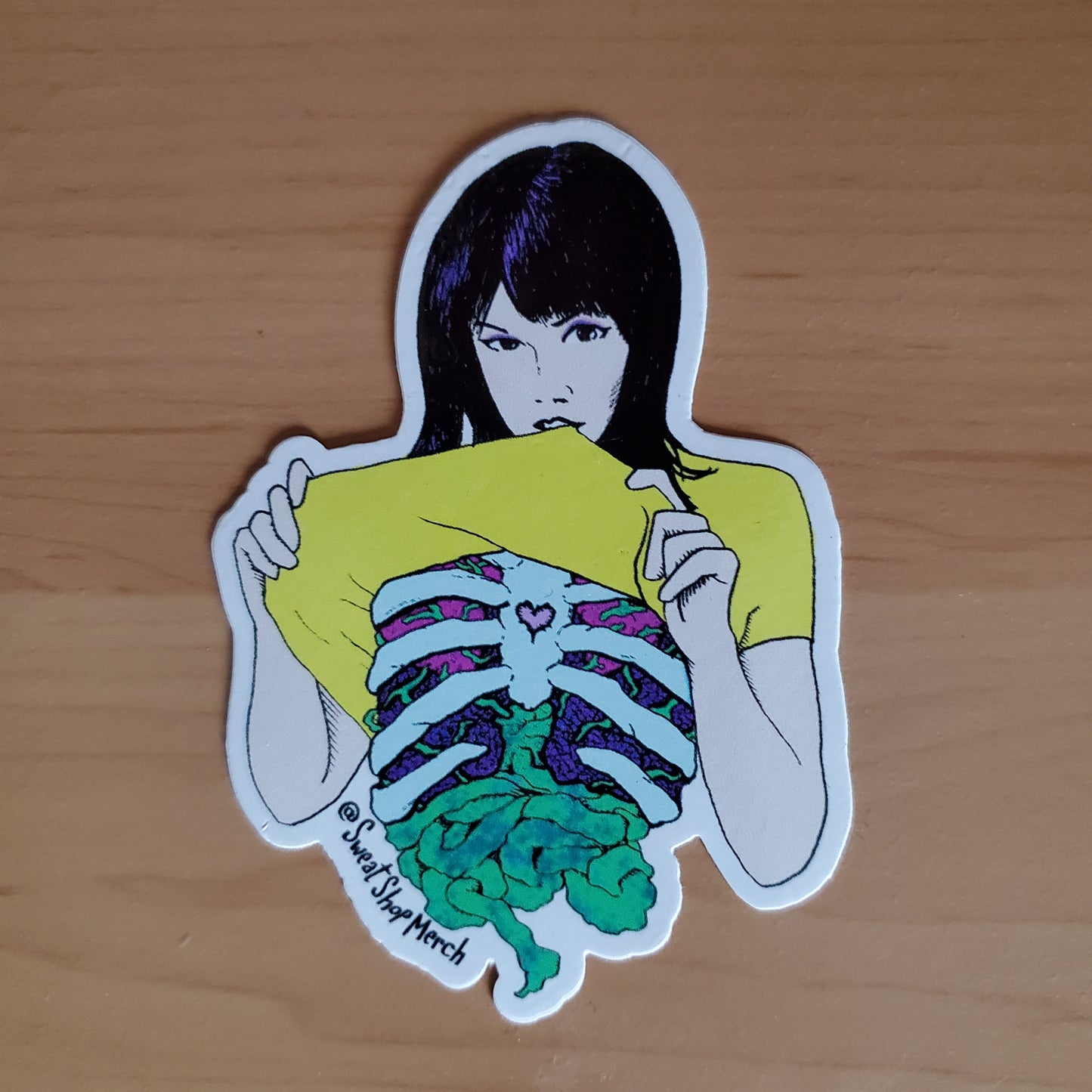 Guts Girl Redux Stickers